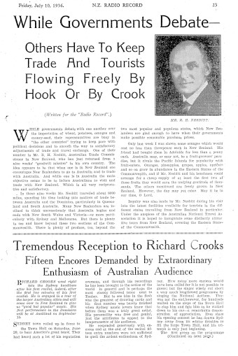 Issue page