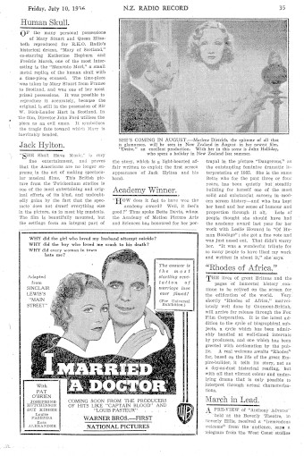 Issue page