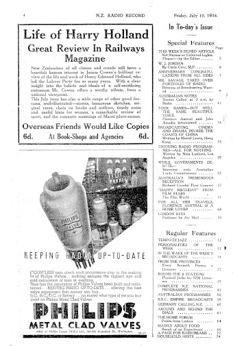 Issue page
