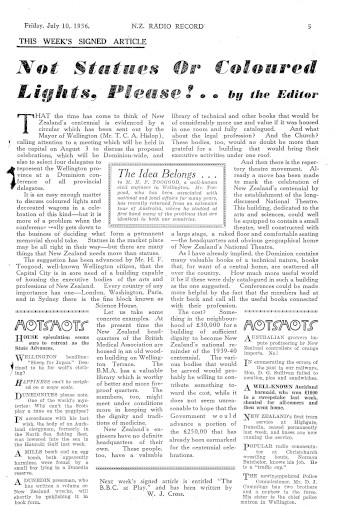 Issue page