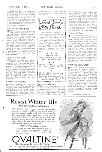 Issue page
