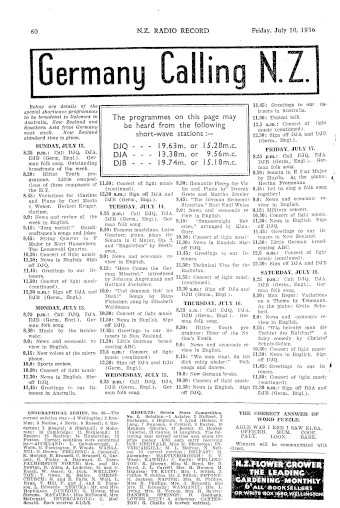 Issue page