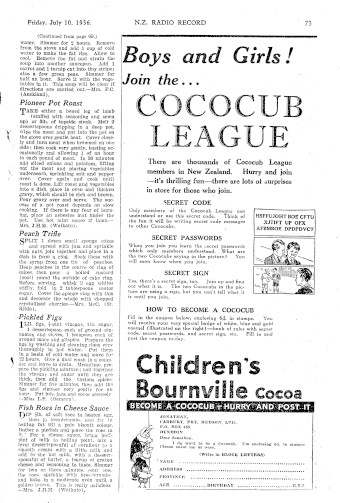 Issue page