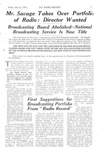 Issue page