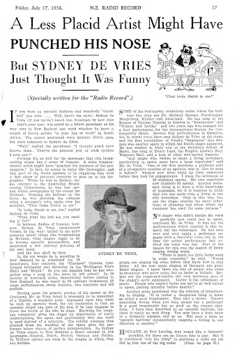 Issue page