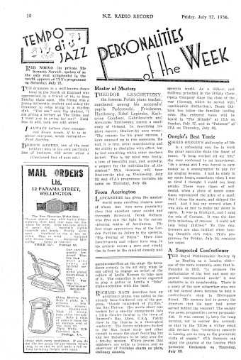 Issue page