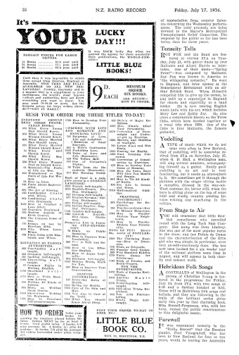 Issue page
