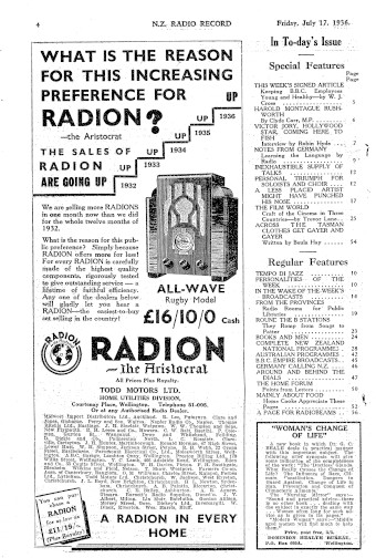 Issue page
