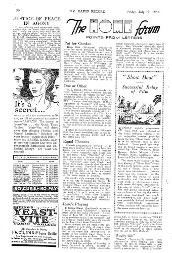 Issue page