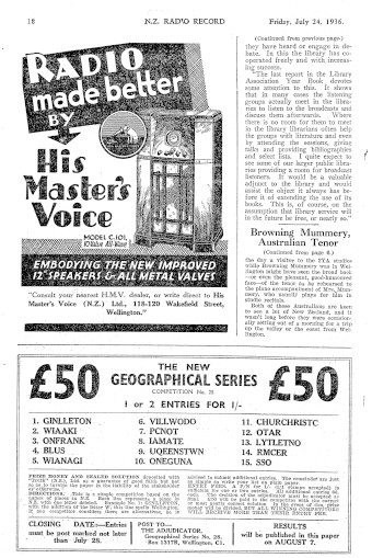 Issue page