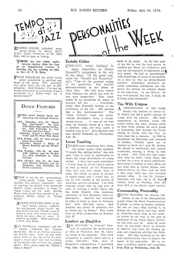 Issue page