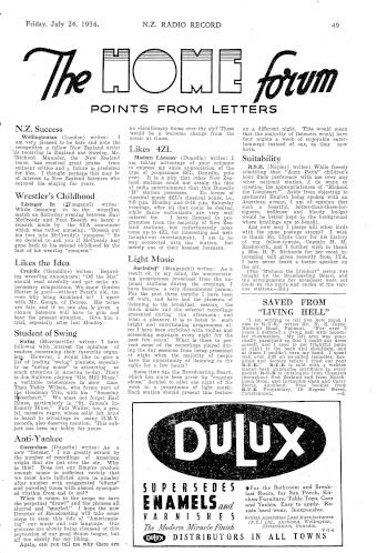 Issue page