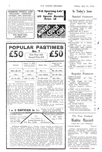 Issue page
