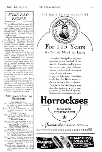 Issue page