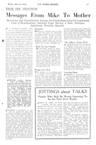 Issue page