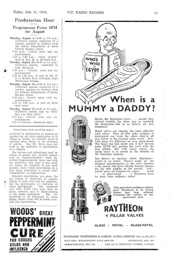 Issue page