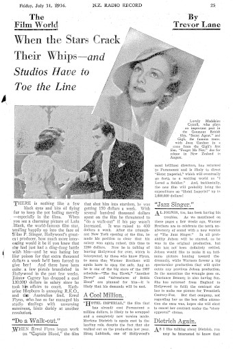 Issue page