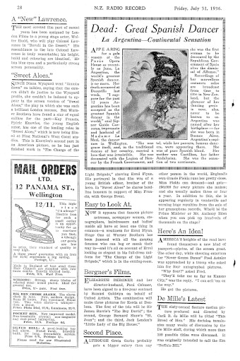 Issue page