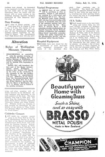 Issue page