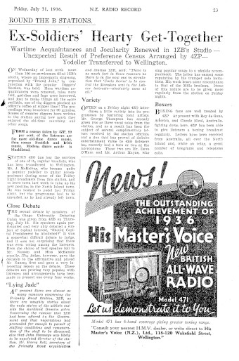 Issue page