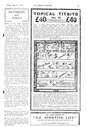 Issue page