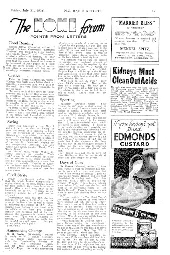 Issue page
