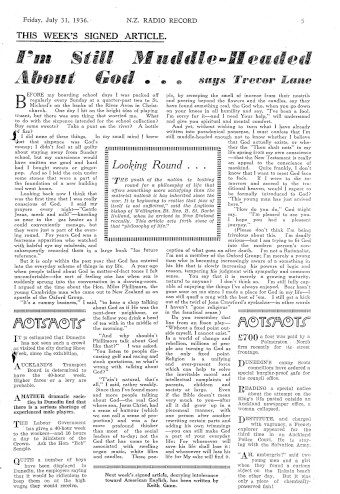 Issue page
