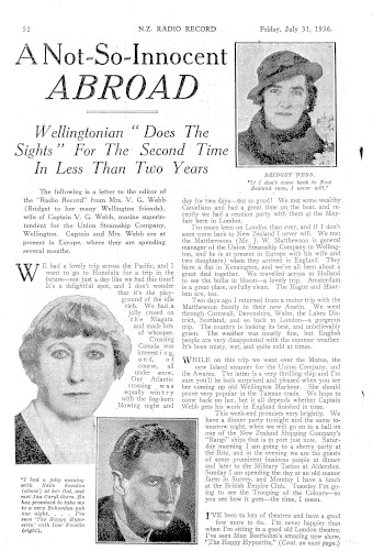 Issue page