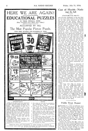 Issue page