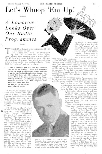 Issue page