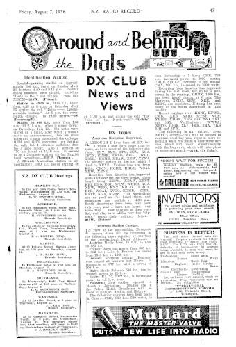 Issue page