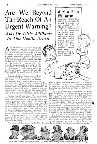 Issue page