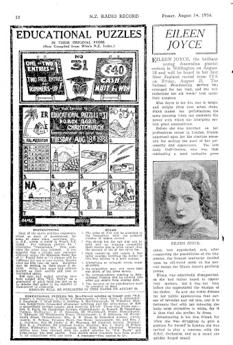 Issue page