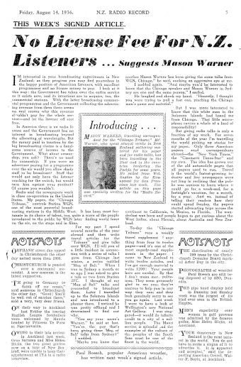 Issue page