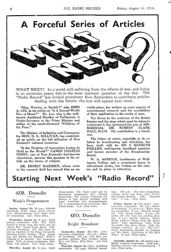 Issue page