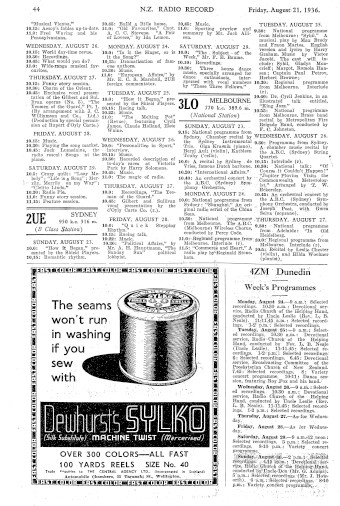 Issue page