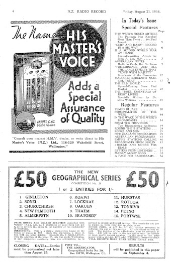 Issue page