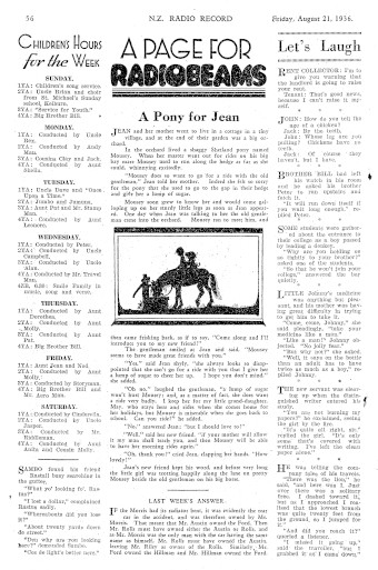 Issue page