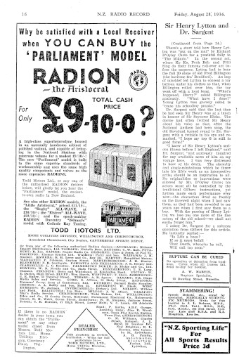 Issue page
