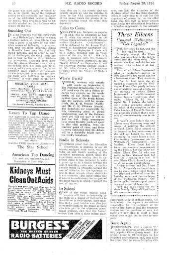 Issue page