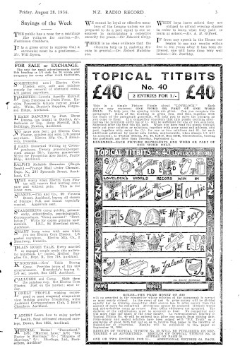 Issue page
