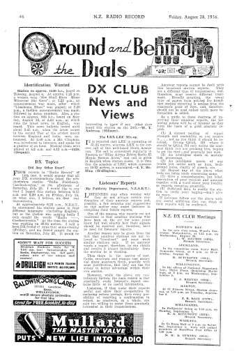 Issue page