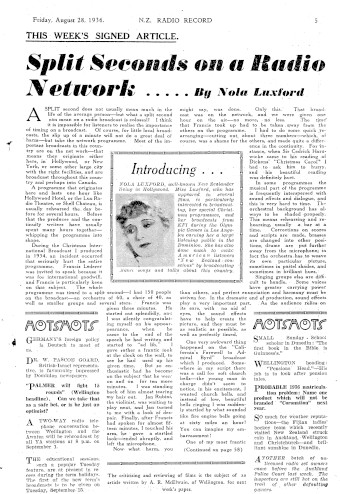 Issue page