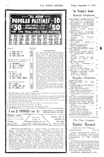 Issue page