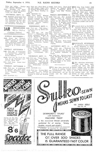Issue page