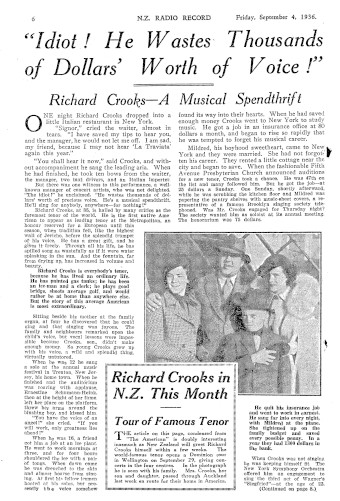 Issue page