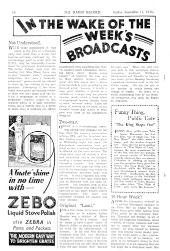 Issue page