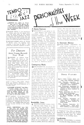 Issue page