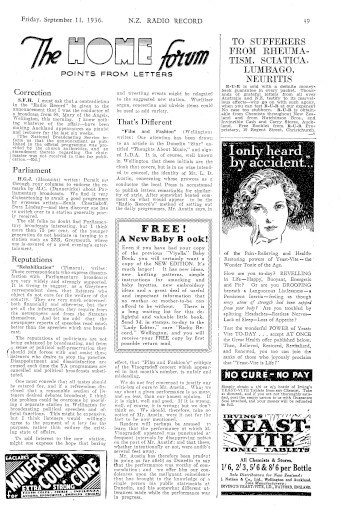 Issue page