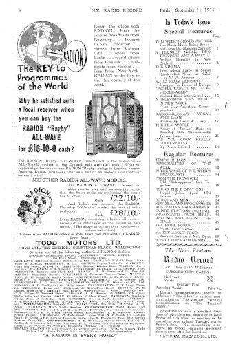 Issue page